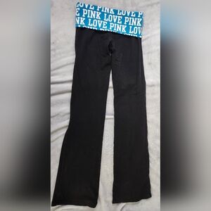 PINK Victoria Secret  Foldover Flare Leggings